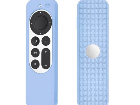 Apple TV 4K Siri Remote 2021 Anti Slip Silicone Case Cover |  Light Blue Online