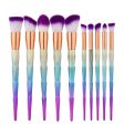 10Pcs Diamond Makeup Brush Set Hot on Sale