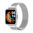 Mi Smart Watch Lite Redmi Band | Metal Milanese Magnetic Stainless Steel WristBand Strap | Silver Online now