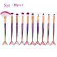 10PC Cosmetic Brushes For Cheap