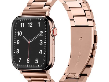 Apple Watch 41mm   40mm   38mm | Metal Watch Band Strap | Rose Gold Online Sale