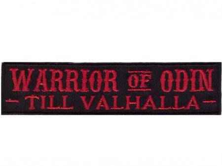 Velcro Warrior of Odin till Valhalla Tactical Morale Patch Sale