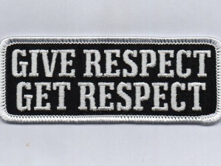 Give Respect Get Respect Biker Patch Online