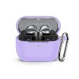 Samsung Galaxy Buds 3 Pro   Samsung Galaxy Buds 3 Case Cover | Silicone Protective Headphone case - Purple For Discount