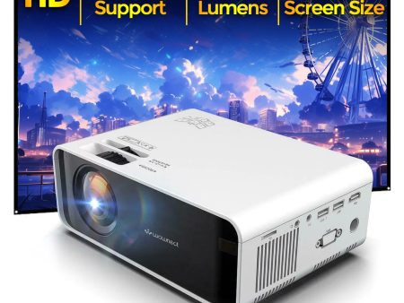 Mini Projector |3300 Lumens Native Res 1280x720P| Supports 1080P Video Projector Cheap