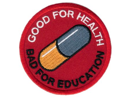 Akira Good for Health Bad for Education Patch Cheap