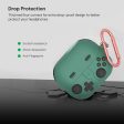 Samsung Galaxy Buds 3 Pro   Samsung Galaxy Buds 3 Case Cover | Silicone Game Design Protective Headphone case - Green Supply