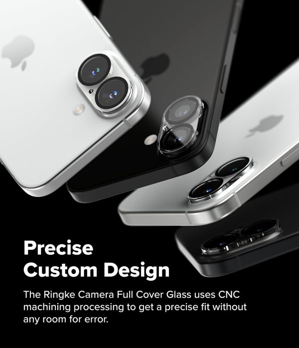 iPhone 16   16 Plus Camera Protector | Tempered Glass | 2 Pack Supply