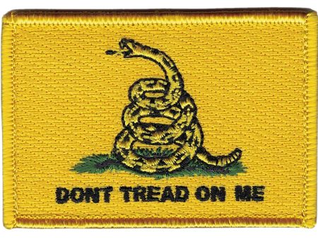 Yellow Gadsden Don t Tread On Me Tactical Patch on Sale