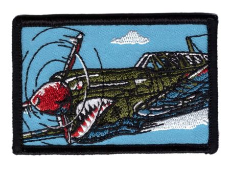 P40 Warhawk WW2 Dog Fight Tactical Patch Cheap