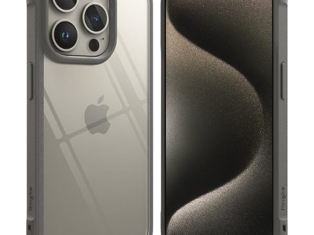 Ringke - iPhone 15 Pro Max Case Cover | Fusion Bold Series | Gray Supply