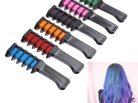 6pcs Instant Hair Chalk Comb  Temporary Hair Dye For Sale