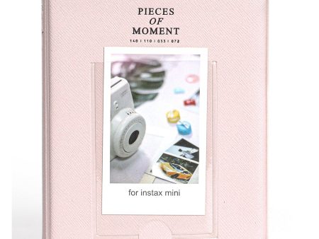 64 Pockets Photo album for with Fujifilm Instax Mini 12 11 9 8+ 8 7s 25 26 50s 70 90  Instant Printer Film Instant Camera & Name Card- Blossom Pink Sale