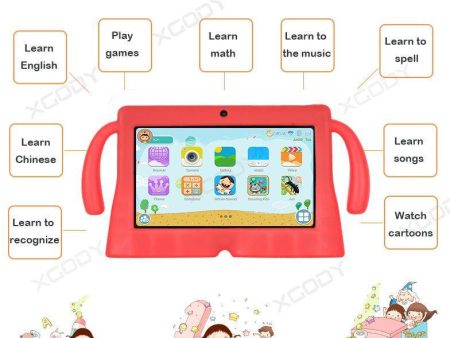 XGODY T702 16GB Android HD Quad core Dual Mode Kid Tablet 7 inch Eye Protection Supply