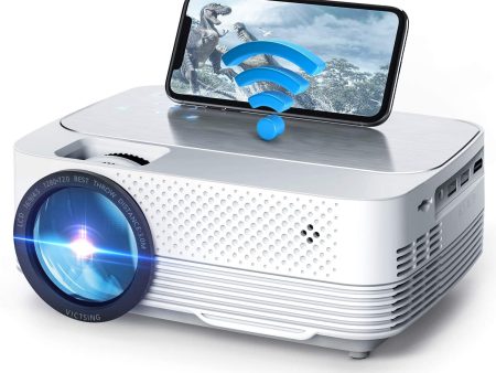 Android Projector |1080P Full HD Supported 4000L Outdoor Portable Projector, 200  Display Home Theater Movie Projector Supply