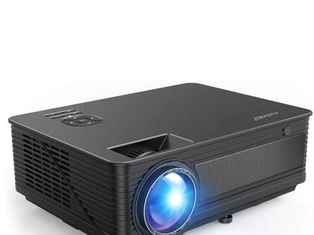 M5 4000 Lumens Home Theater Projector 3D Display HD Projector With AV, VGA, USB, HDMI For Sale