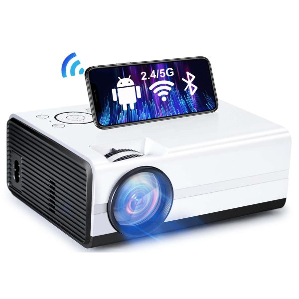 XGODY Android Mini Smart Projector T01 With WiFi Bluetooth Outdoor Video Pico Projector Support 1080P Online Hot Sale