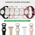 O Ozone - 6 Pack Slim Bands Compatible with Apple Watch Band 42mm 44mm 45mm 49mm for Women Men - Multi color on Sale