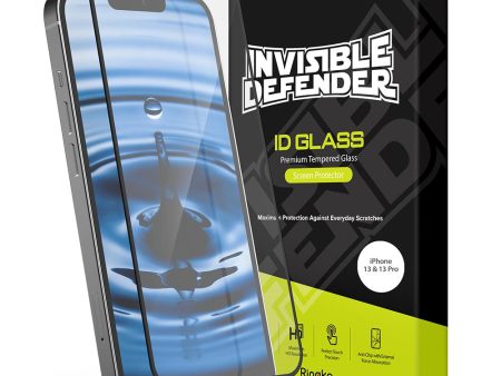 Apple iPhone 14   13   13 Pro Screen Protector| Invisible Defender Full Coverage| Black Supply