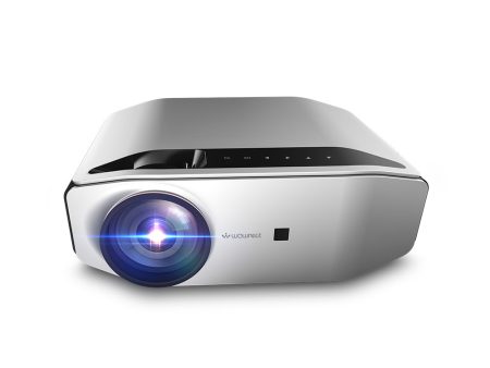 Wireless WiFi Projector 2500 Lumens Full HD 1080P 3D Projector [ Wireless Mobile Mirroring ] Home Projector For HDMI, PC, TV Stick, TV box, Console For Cheap