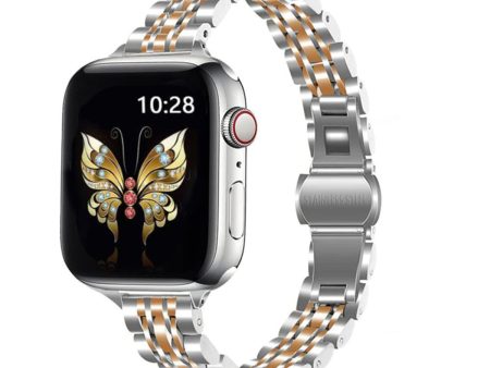 Apple Watch 41mm   40mm   38mm | Metal Straps | Silver  Rose Gold For Cheap