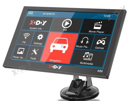 XGODY 686F BT 9  Wireless Voice GPS Navigator Online now