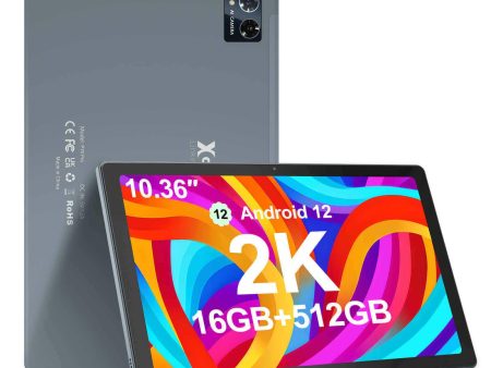 XGODY P70 PRO 4G Tablet With 2K Display, Android 12, 16G+512G, Split Screen, Metal Body Online now