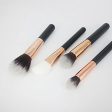 8 Pieces Professional Makeup Brushes, Blusher, Eye Shadow Brushes Set with Zipper Bag - Black Sale