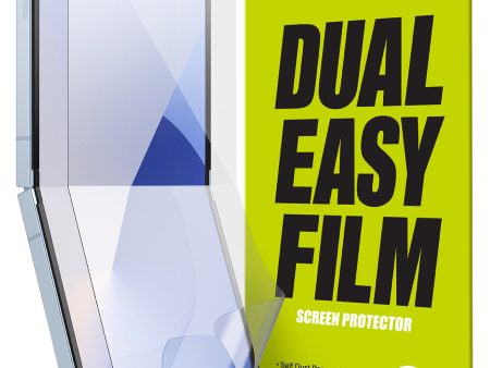 Samsung Galaxy Z Flip 6 Screen Protector | Dual Easy Film | 2 Pack For Discount