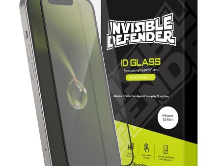 Apple iPhone 13 mini Screen Protector| Invisible Defender Full Coverage| Black Online Sale