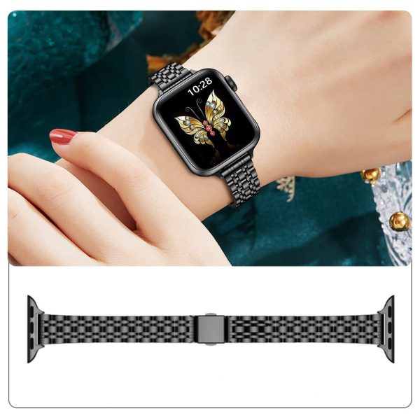 Apple Watch 41mm   40mm   38mm | Metal Straps | Black Cheap