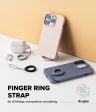 Finger Ring Strap| Black + Light Gray Fashion