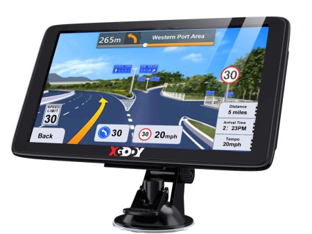 XGODY J727 Truck 7inch Sat Nav GPS with Bluetooth AV-in Navigation System for Car Discount