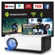 XGODY Android Mini Smart Projector T01 With WiFi Bluetooth Outdoor Video Pico Projector Support 1080P Online Hot Sale