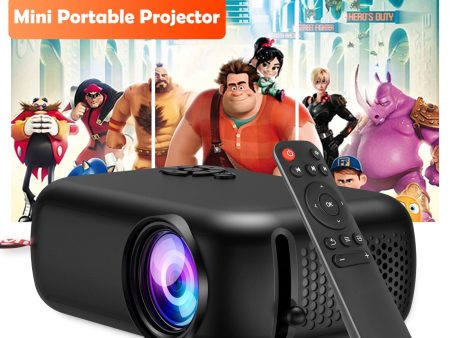 XGODY 1080P Multi-devio Connection Small Projector For Home Theater,  HIFI Built-In 3W Speaker For Discount