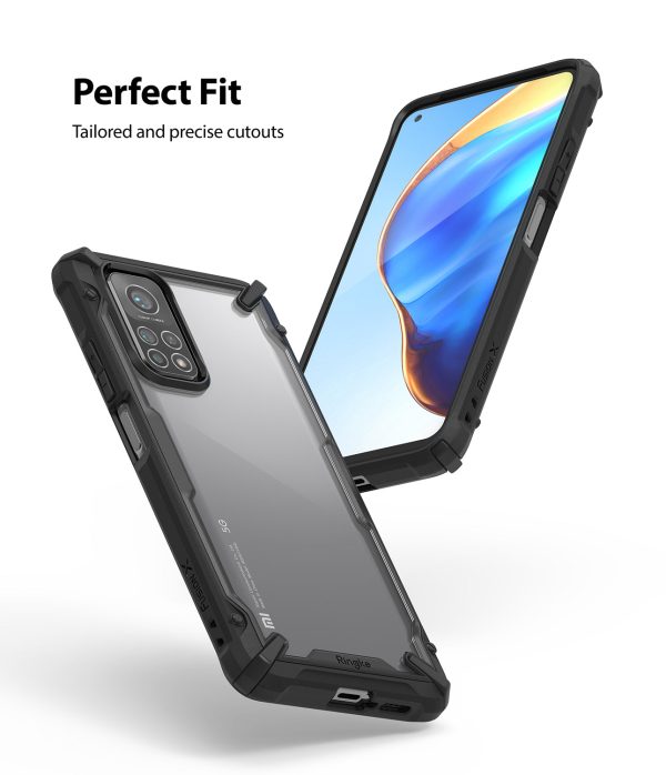 Xiaomi Mi 10T   Mi 10T Pro Case Cover| Fusion-X Series| Black Discount