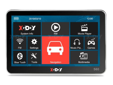 XGODY 560BT 560F 5   GPS vehicle navigation device Supply