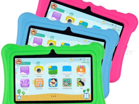 XGODY T702 Pro Android 11 HD 32G Kids Tablet, With Protective Case, Download Google The Apps For Free For Discount