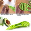 O Ozone 2 in 1 Avocado Slicer [ Peeler and Cutter ] [ Fruit Cutter   Vegetable Cutter ] Multi-Function Specialty Tool [ Dishwasher Safe ] - Green on Sale