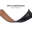 Apple Watch 41mm   40mm   38mm | Leather Watch Band Strap | Black Fashion