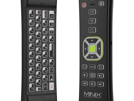 MINIX NEO A2 Lite Backlit, QWERTY Keyboard for Android TV Box and Six-Axis Gyroscope Remote & Accelerometer Support Air Mouse on Sale