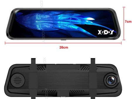 XGODY J802 DVR 10   with HD  Dual Lens & Rearview Camera Video Recorder Cheap