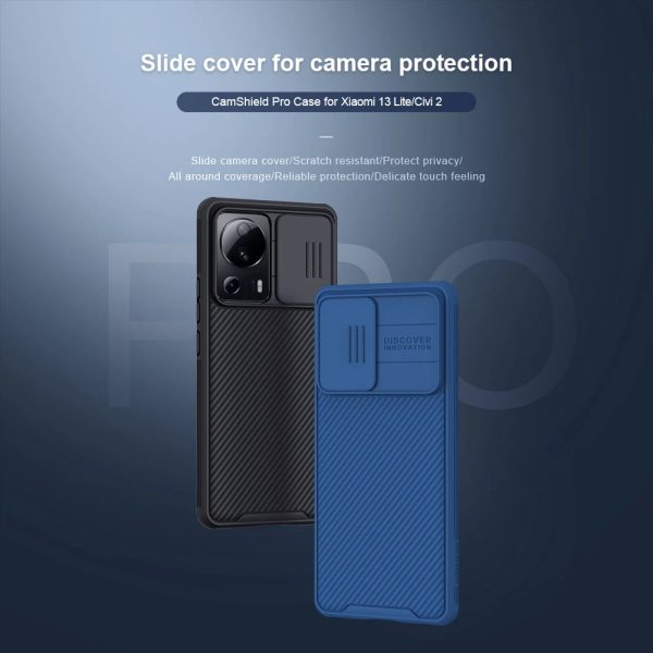 Xiaomi 13 Lite Case Cover | Camshield Pro Series | Black on Sale