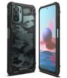 Xiaomi Redmi Note 10   10S Case Cover| Fusion-X Series| Camo Black Fashion