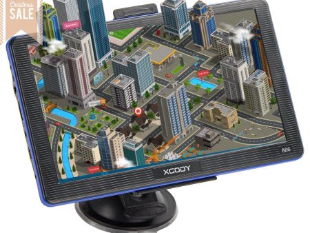 XGODY 886BT 7  Sat Nav GPS Navigator 3D with Bluetooth Safe-Call Online