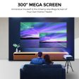 1080P LED Projector |7000 Lumens Screen Size upto 300 inch| Full HD Home Theater Outdoor Gaming Projectors Sale