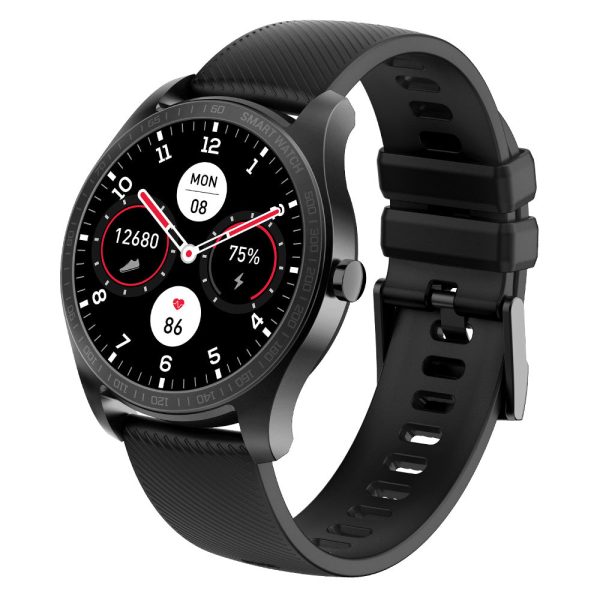 KW11 AMOLED 1.2   Touch Screen IP68 Waterproof Smartwatch Fitness Tracker with Multi-Sport Mode Heart Rate Sensor Pedometer Compass Real Time For Sale