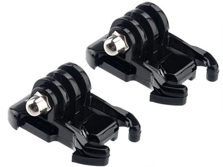 2-In-1 Buckle Clip Mount Accessory Kit Black Online Sale