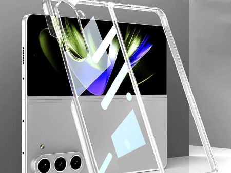 Samsung Galaxy Z Fold 5 Case Cover | Slim Thin Lightweight Hard PC Clear | Clear Online