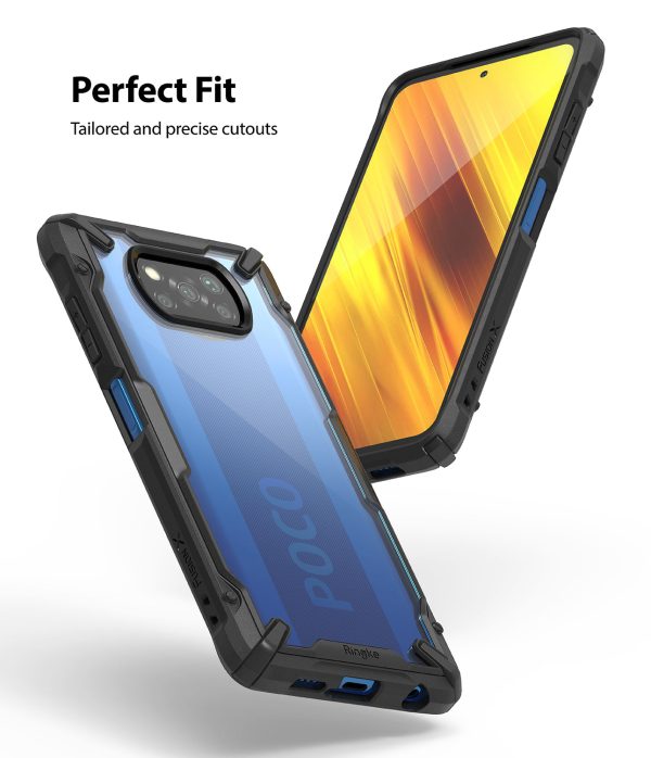 Xiaomi Poco X3 NFC   Poco X3 Pro Case Cover| Fusion-X Series| Black For Cheap